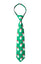 Boys' Printed Christmas Theme Pre-Tied Zipper Tie, Santa