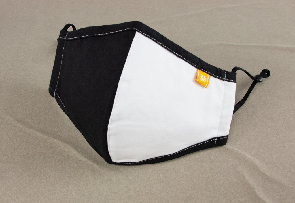 Team Color Blocks Cotton Face Cloth Face Mask for Adults and Kids