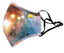 Reusable Washable Galaxy Space Cotton Cloth Face Mask for Adults and Kids Peach