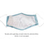 Team Color Blocks Cotton Face Cloth Face Mask for Adults and Kids