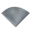 boys' medium grey gray satin handkerchief hanky pocket round pocket square