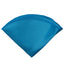 boys' turquoise blue green satin handkerchief hanky pocket round pocket square