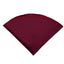boys' burgundy wine satin handkerchief hanky pocket round pocket square