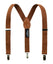Boys' Elastic Suspenders with Leather Crosspatch