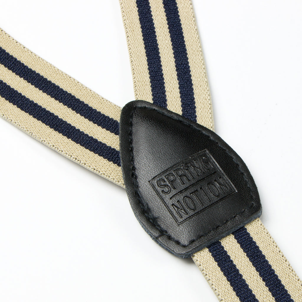 Boys' Elastic Suspenders with Leather Crosspatch
