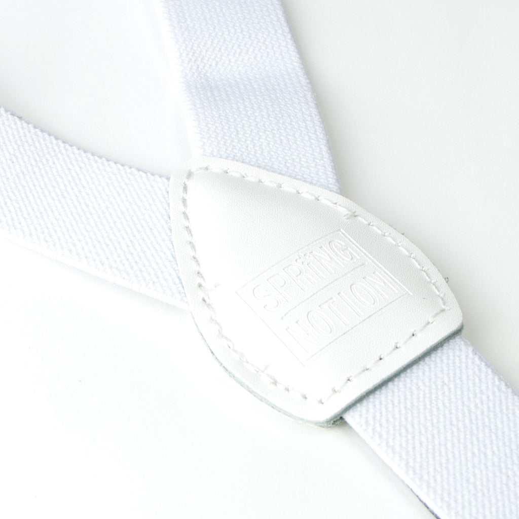 Boys' Elastic Suspenders with Leather Crosspatch