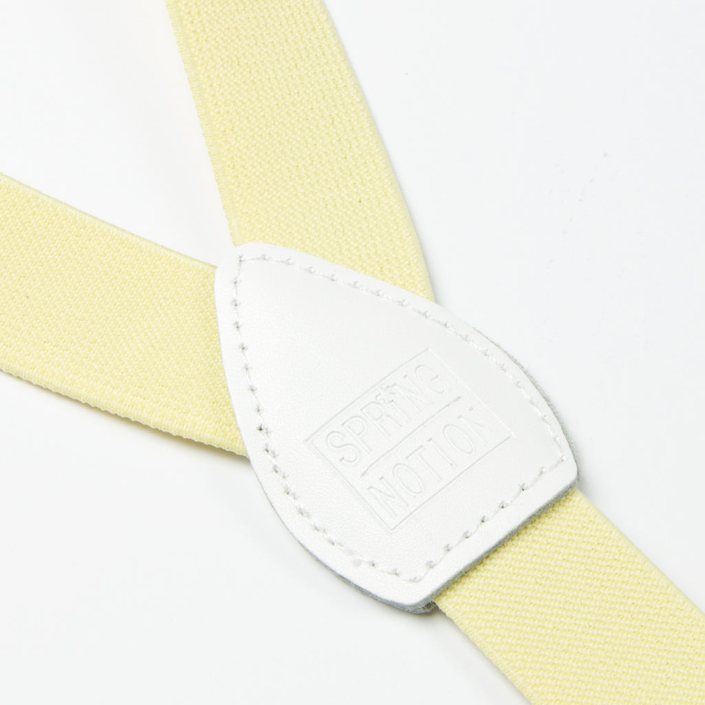 Boys' Elastic Suspenders with Leather Crosspatch