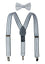 Boys' Suspenders and Solid Color Bow Tie Set