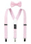 Boys' Suspenders and Solid Color Bow Tie Set