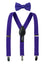 Boys' Suspenders and Solid Color Bow Tie Set