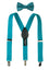 Boys' Suspenders and Solid Color Bow Tie Set