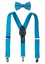 Boys' Suspenders and Solid Color Bow Tie Set
