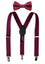Boys' Suspenders and Dotted Bow Tie Set