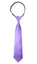 boys' wisteria satin zipper necktie
