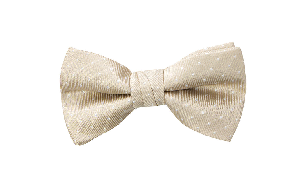 Boys' Dotted Woven Bow Tie