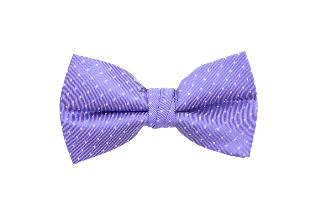 Boys' Dotted Woven Bow Tie