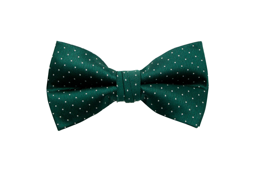 Boys' Dotted Woven Bow Tie
