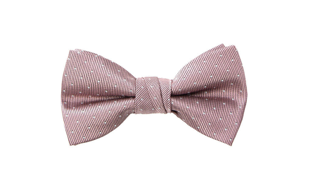 Boys' Dotted Woven Bow Tie