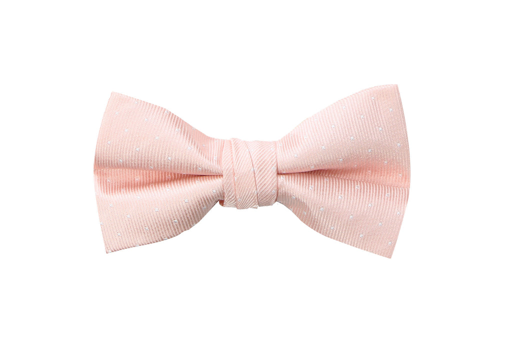 Boys' Dotted Woven Bow Tie