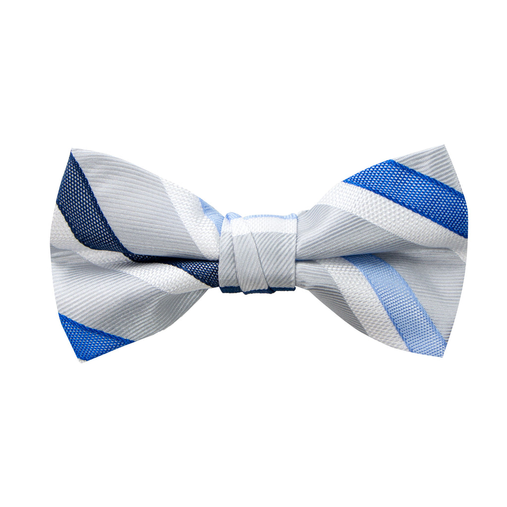 Boys' Striped Woven Bow Tie