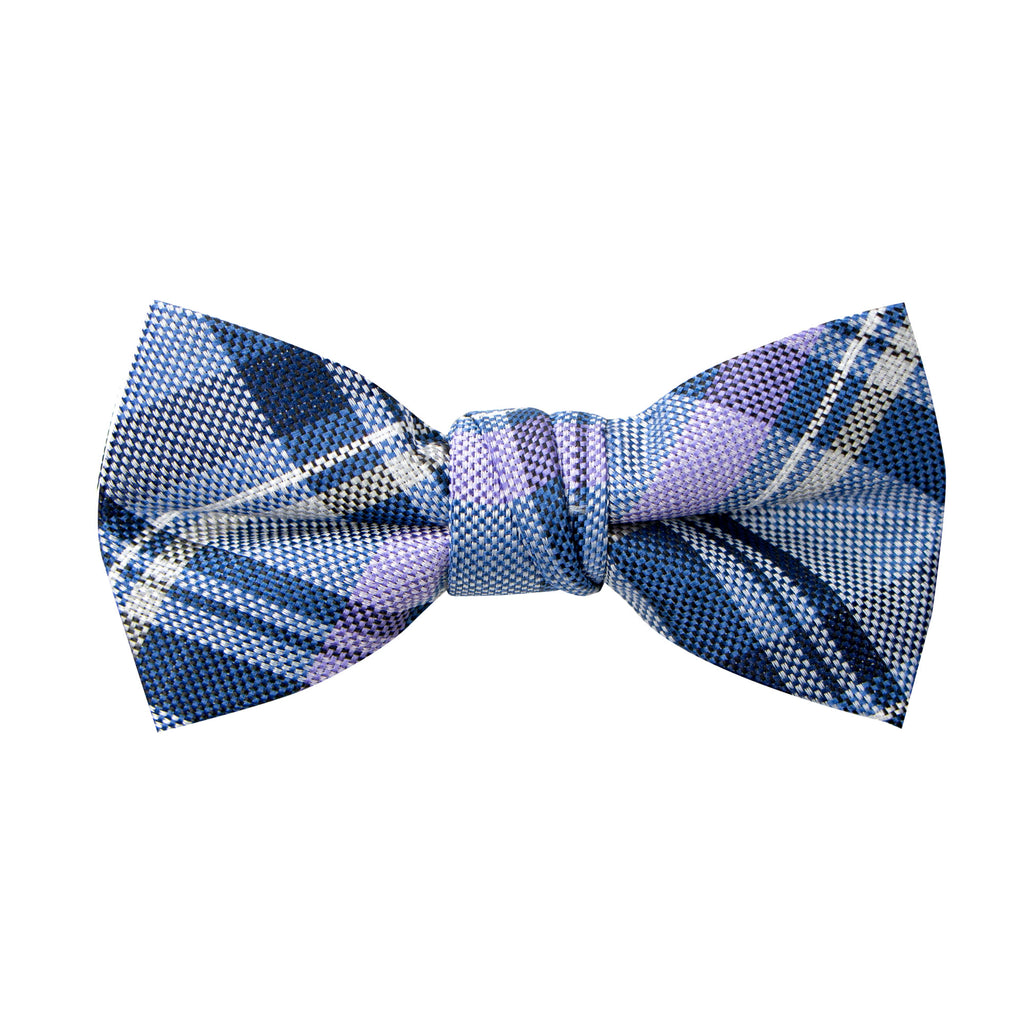 Boys' Tartan Plaid Woven Bow Tie