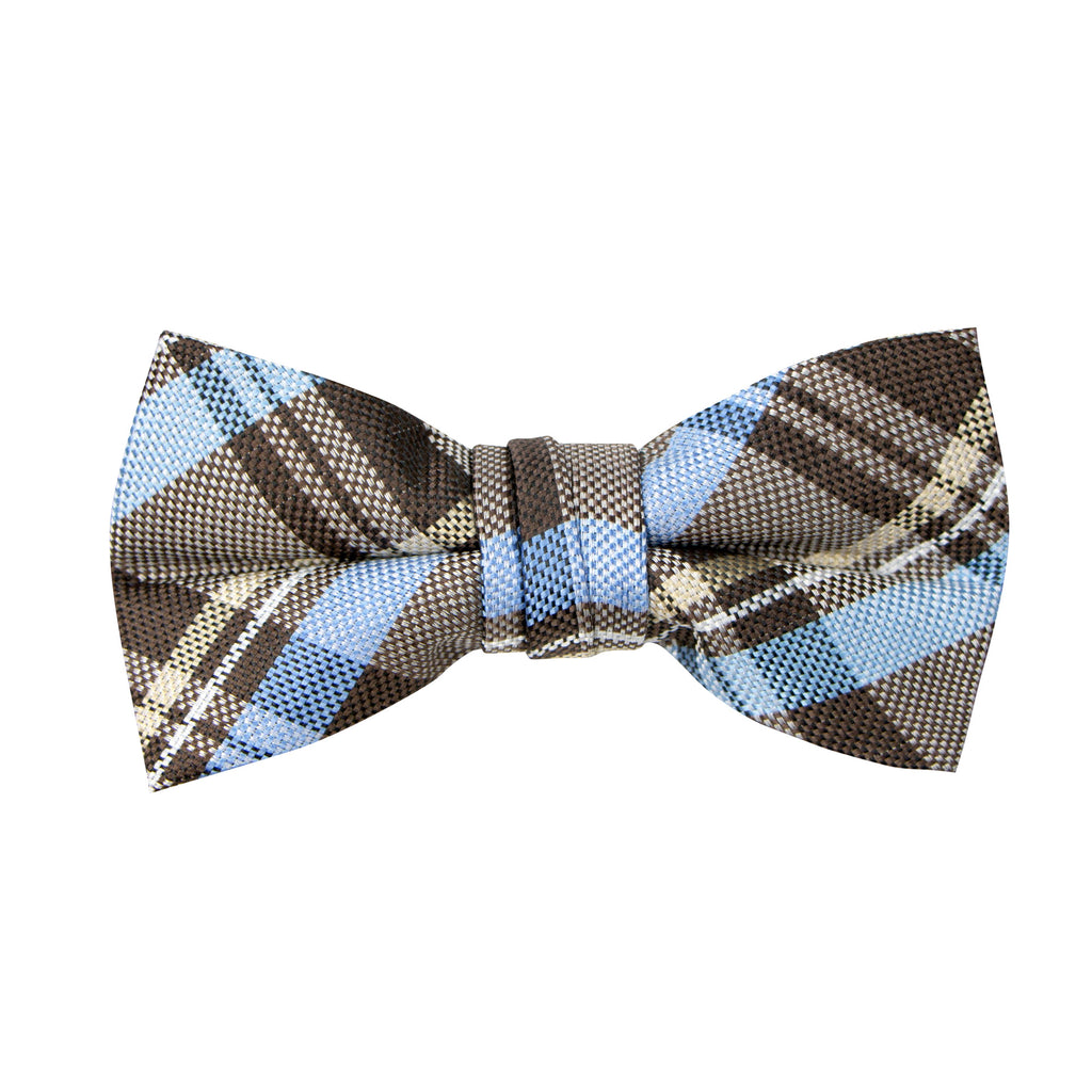 Boys' Tartan Plaid Woven Bow Tie