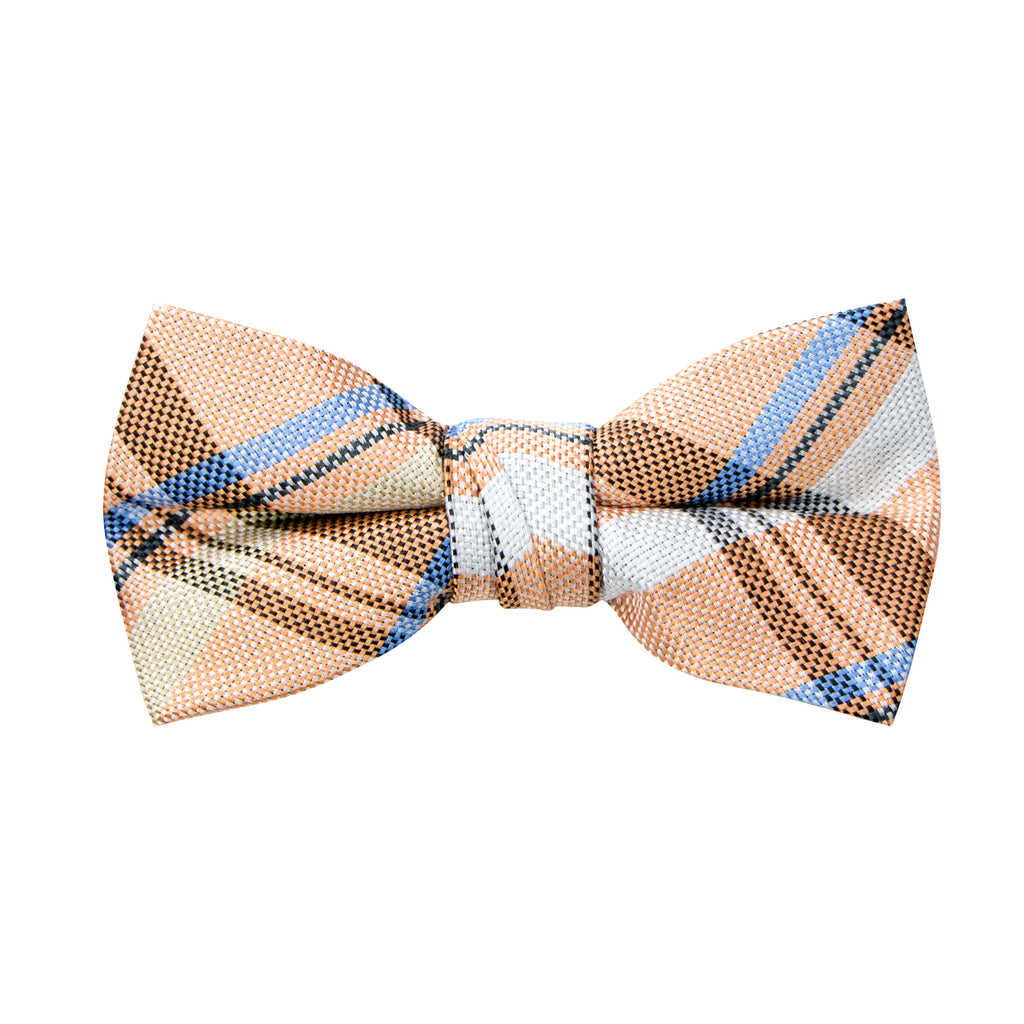 Boys' Tartan Plaid Woven Bow Tie