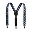 Boys's Floral Cotton Suspenders, Stars