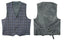 Boys' Plaid Checkers Tartan Suit Vest Waistcoat Brown Blue