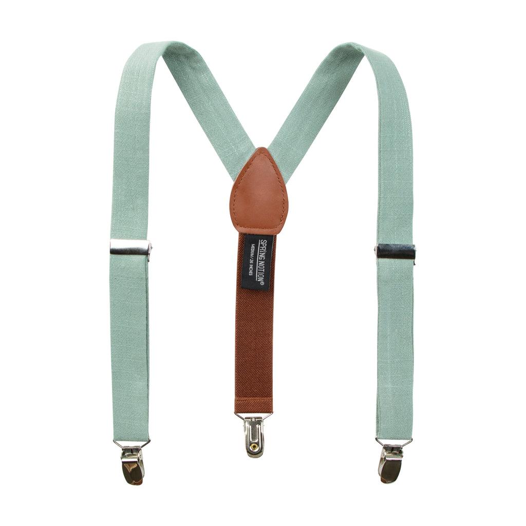 Boys' Linen Blend Suspenders