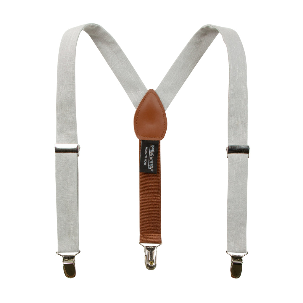 Boys' Linen Blend Suspenders