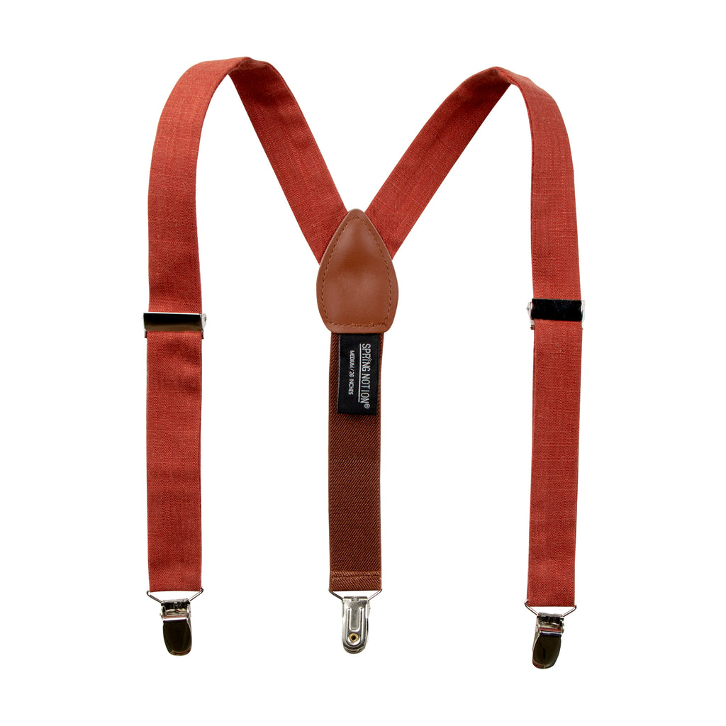 Boys' Linen Blend Suspenders