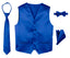 Boys' 4-Piece Satin Tuxedo Vest Set