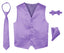Boys' 4-Piece Satin Tuxedo Vest Set