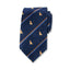 Men's Microfiber Woven Labrador Retrievers Christmas Tie
