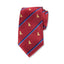 Men's Microfiber Woven Labrador Retrievers Christmas Tie