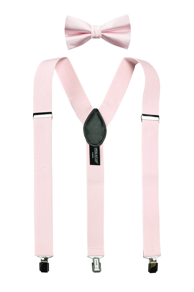 Men's Suspenders and Bow Tie Set