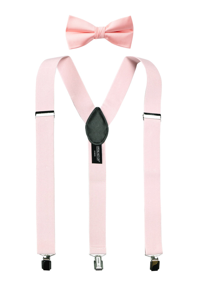 Men's Suspenders and Bow Tie Set