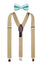 Men's Suspenders and Bow Tie Set