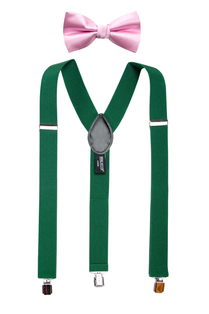 Men's Suspenders and Bow Tie Set