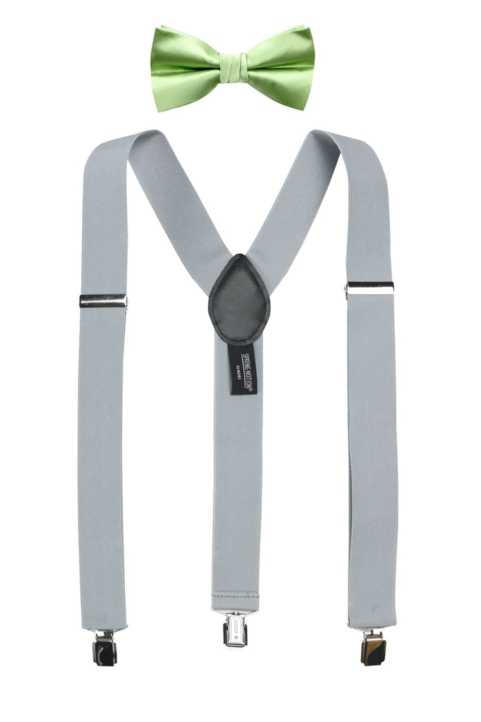Men's Suspenders and Bow Tie Set