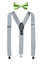 Men's Suspenders and Bow Tie Set