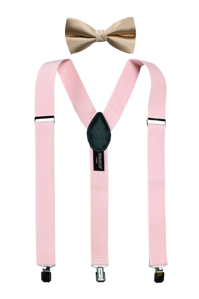 Men's Suspenders and Bow Tie Set