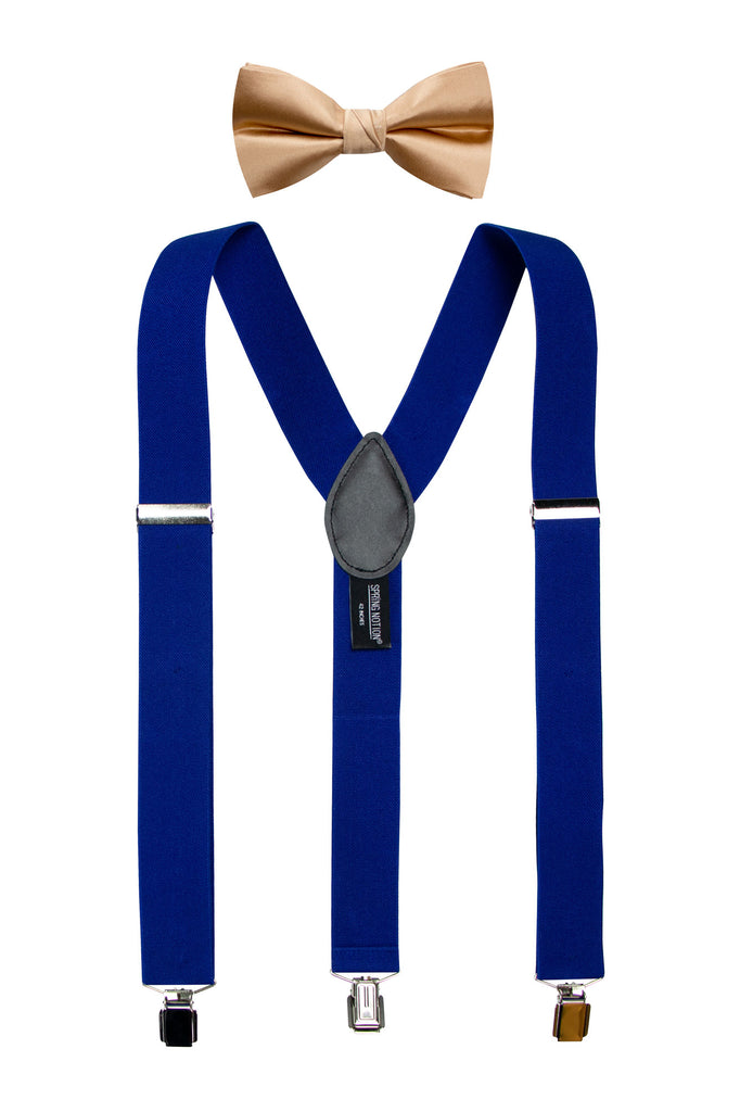 Men's Suspenders and Bow Tie Set