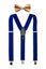 Men's Suspenders and Bow Tie Set