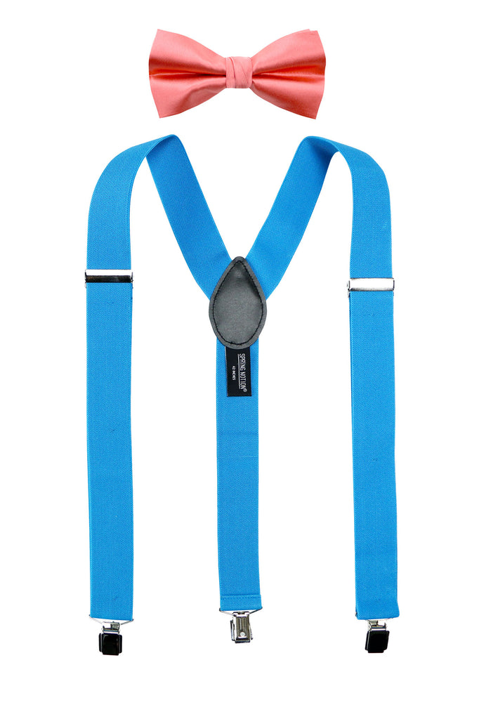 Men's Suspenders and Bow Tie Set