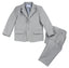 Boys' Grey 2-Piece Suit Set