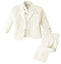 boys' ivory classic fit five-piece tuxedo without tail