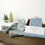 Boys' Cotton Floral Bow Tie, Light Blue (Color F19)