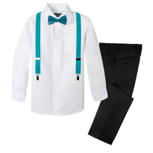 Boys' 4-Piece Customizable Suspenders Outfit - Customer's Product with price 56.95 ID vn7Gipm0mtWKtcGMoCFFF1G7